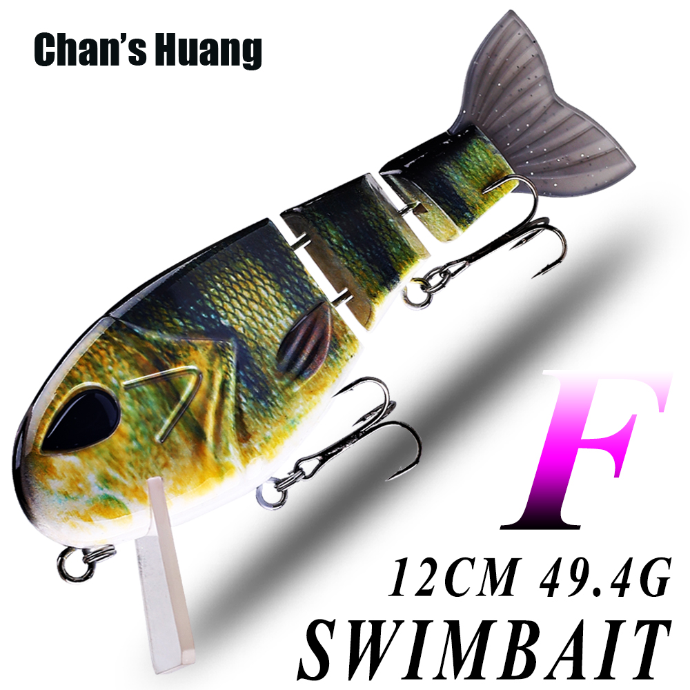 Fishing Lure Popper - Chan's Huang-señuelo de pesca articulado, 1