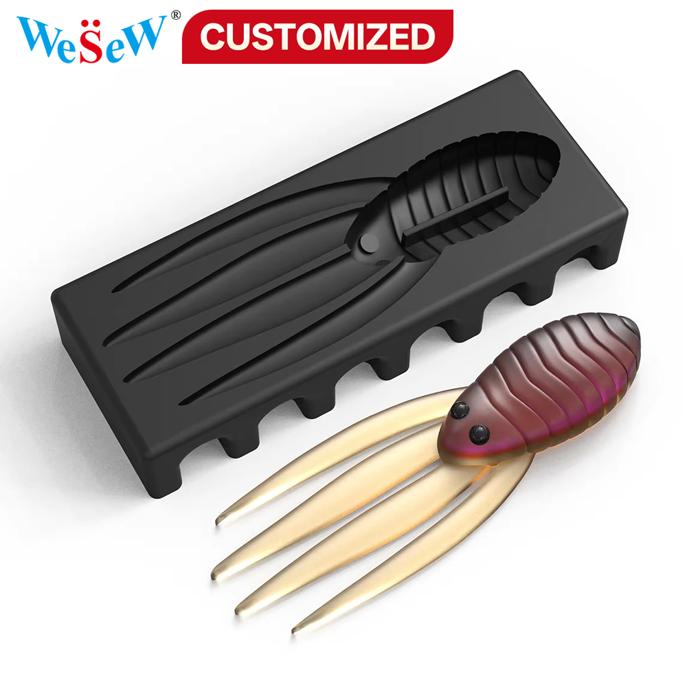 Fishing Lure Soft Plastic - Molde de aluminio personalizado 39/5000 para