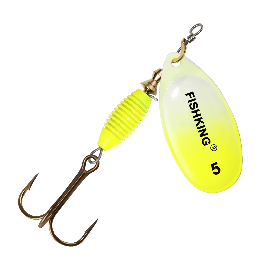 Fishing Lure Spinnerbait - Señuelo de pesca metálico, 4g, 4,8g,