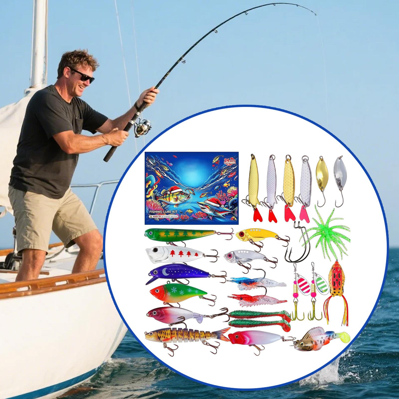 Fishing Lure Kit - Calendario de Adviento de Navidad 2026,