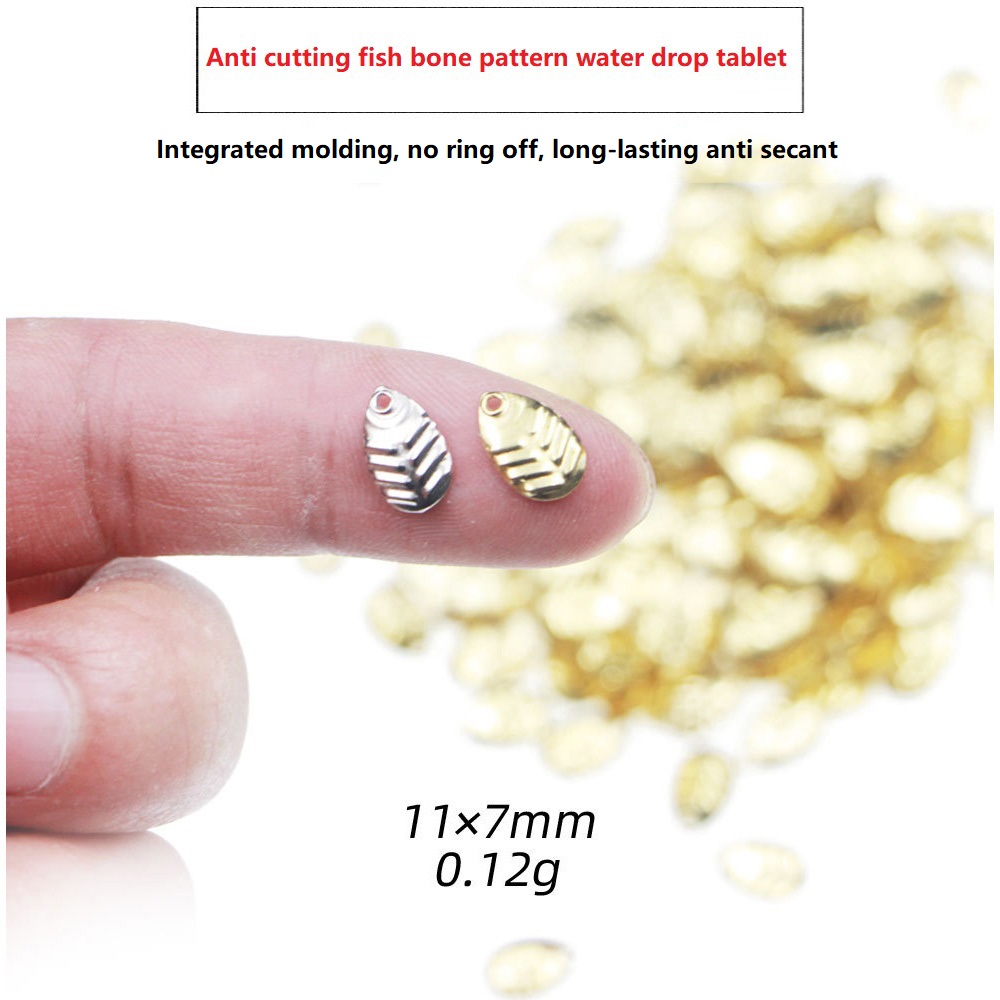 Fishing Lure Spinner - 50 unids/lote DIY Spinner de pesca