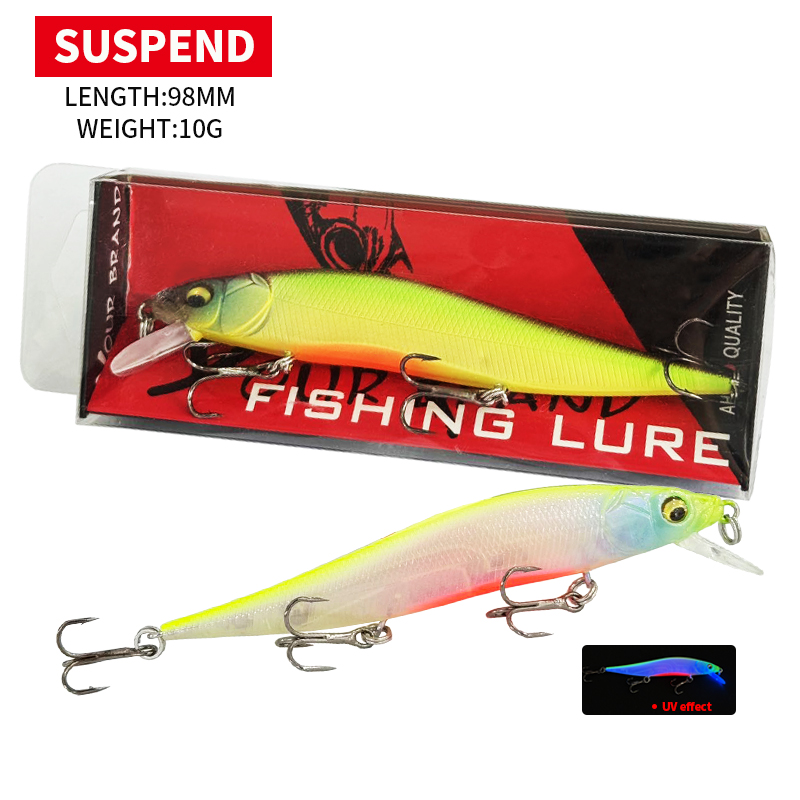 Fishing Lure Jerkbait - Señuelo de Pesca AURORA 98SP, 98MM