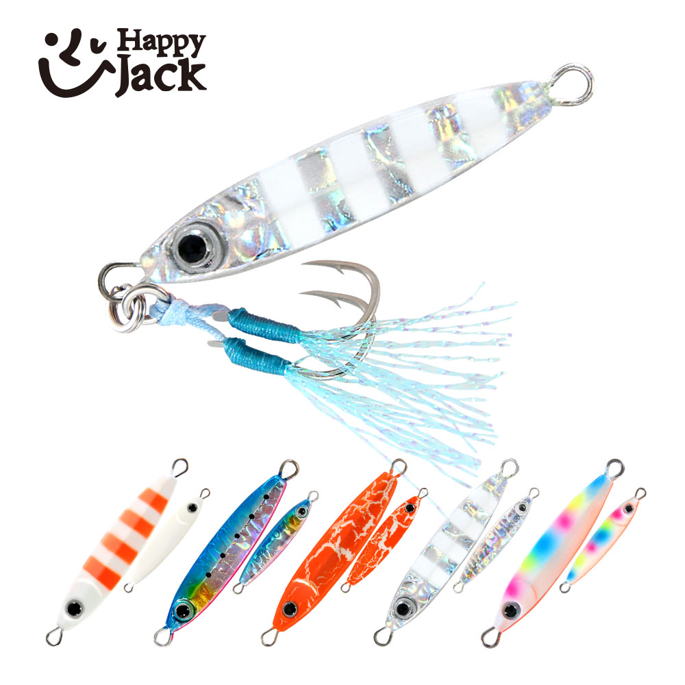 Fishing Lure Spoon - HAPPYJACK Shore Casting Jigging cuchara Micro