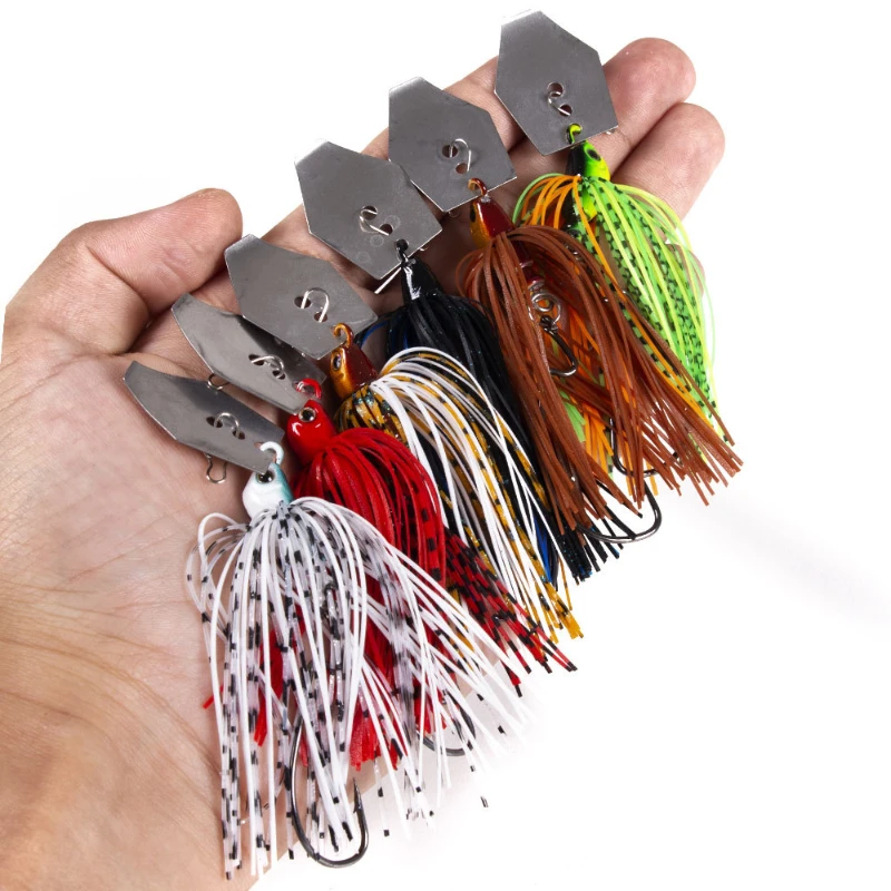 Fishing Lure Crankbait - 6 unids/set Chatterbait Señuelos de Pesca