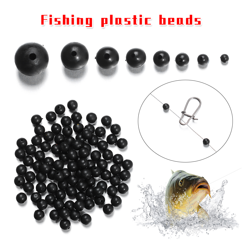Fishing Lure Accessories - 100 unids/lote cuentas de pesca tapón