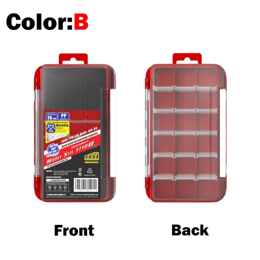 Fishing Lure Box - Aparejos de pesca, contenedor de anzuelos