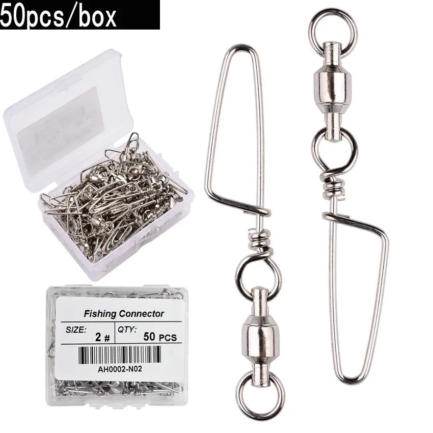 Fishing Lure Box - 50 Uds rodamiento de bolas de