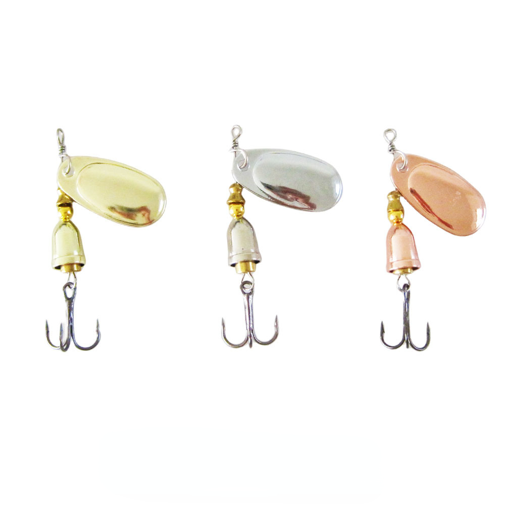 Fishing Lure Blade Bait - Señuelo de Metal de latón duro,