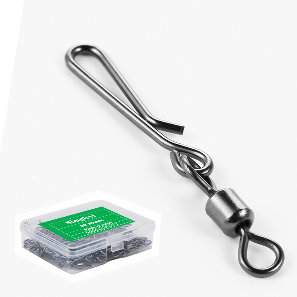 Fishing Lure Box - Anzuelos de pesca giratorios con enganche