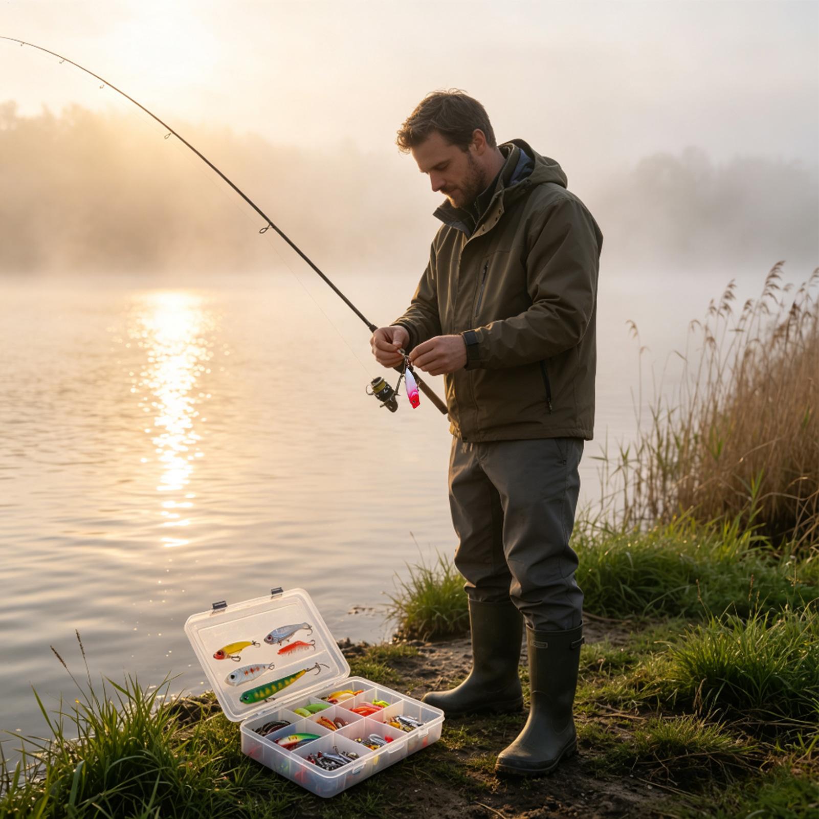 Calendario de cuenta regresiva - Fishing Lure Kit reseña y precio