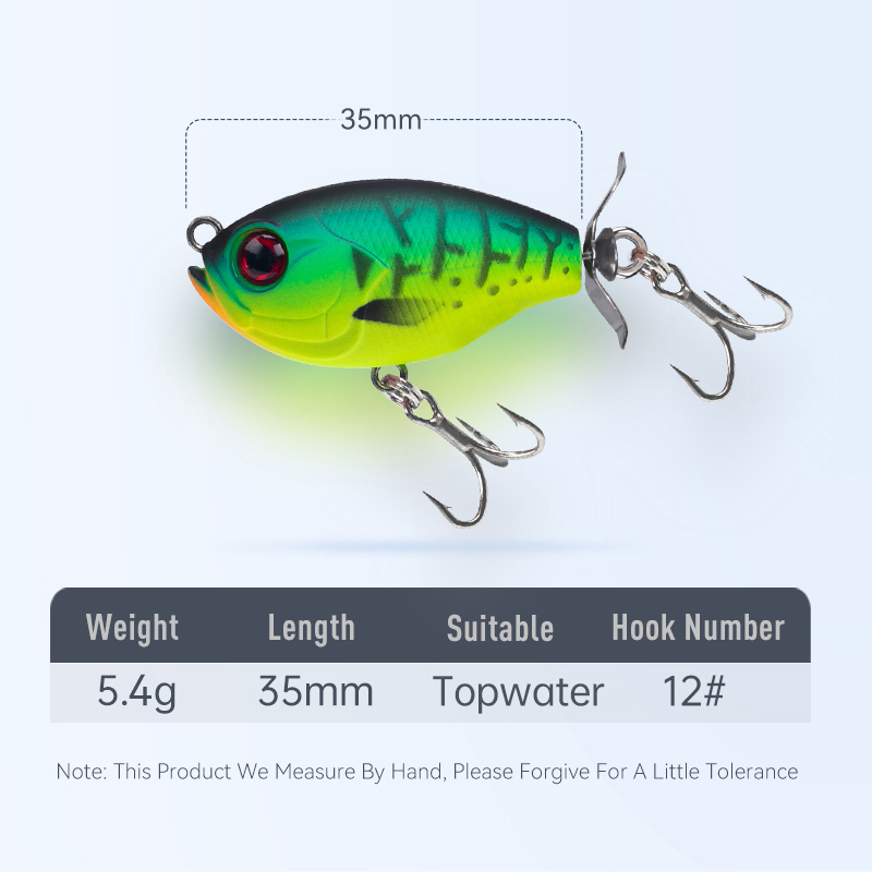 Kingdom Propeller-señuelo de p - Fishing Lure Popper reseña y precio
