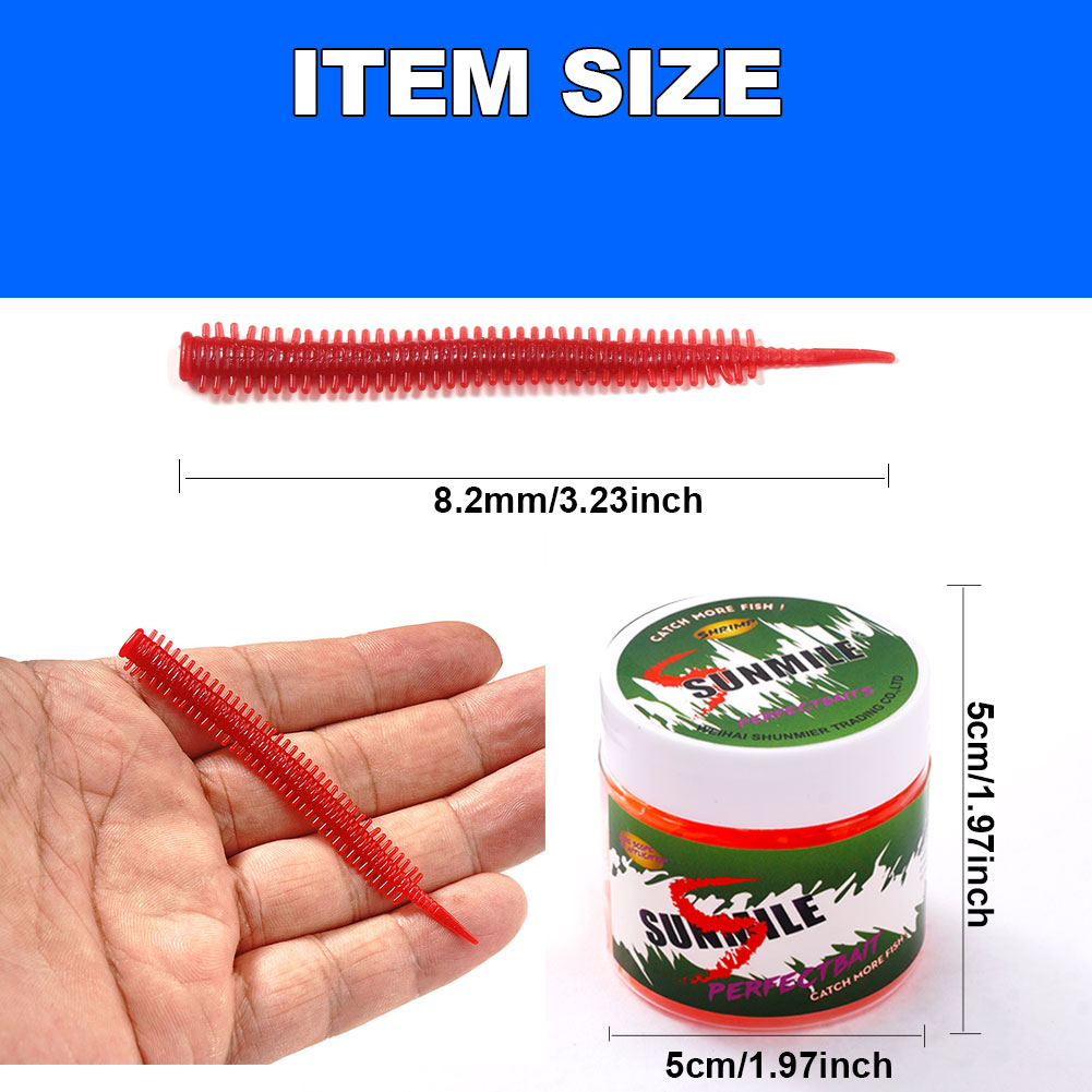 SUNMILE 10 Uds señuelos de gus - Fishing Lure Soft Plastic reseña y precio