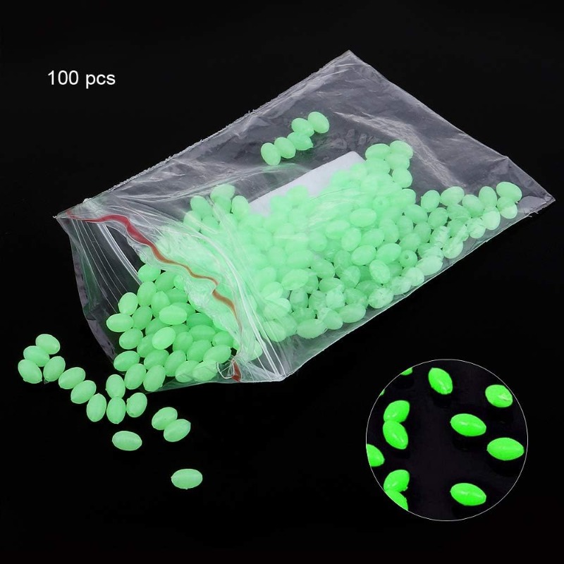 100 unids/lote cuentas de pesc - Fishing Lure Accessories reseña y precio