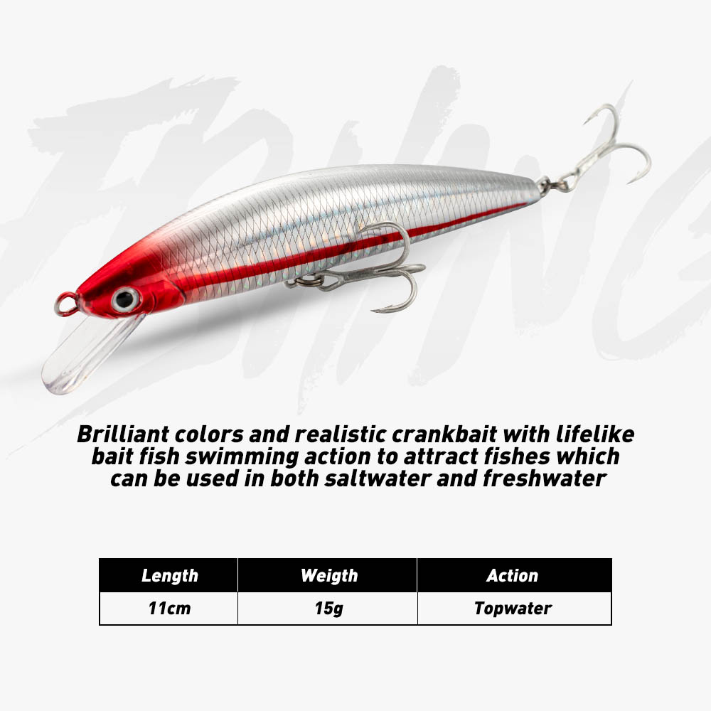 Señuelo de Pesca hundido Minno - Fishing Lure Jerkbait reseña y precio