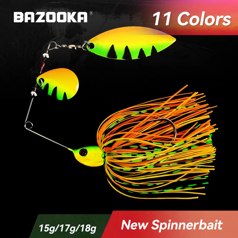 Bazooka 15g 18g Spinnerbait se - Fishing Lure Spinner reseña y precio