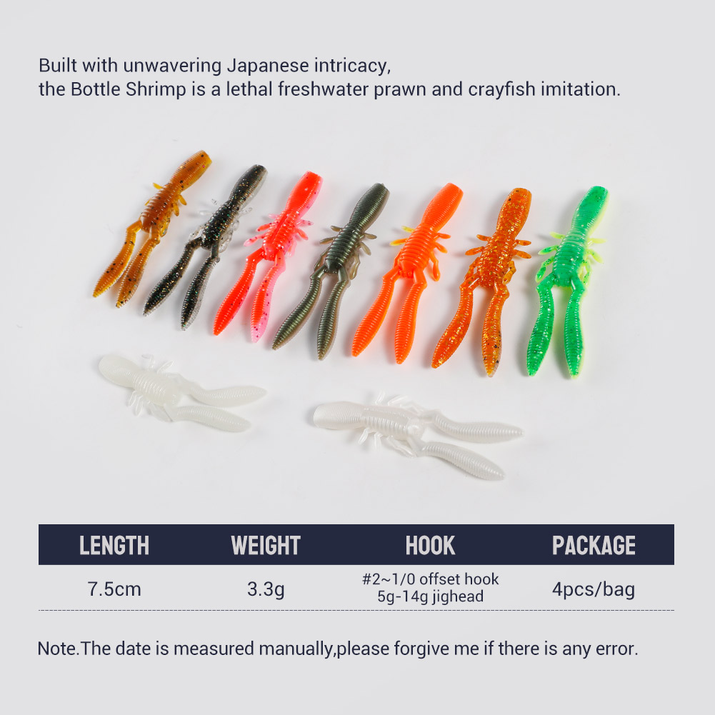 NOEBY-señuelo suave de silicon - Fishing Lure Spinnerbait reseña y precio