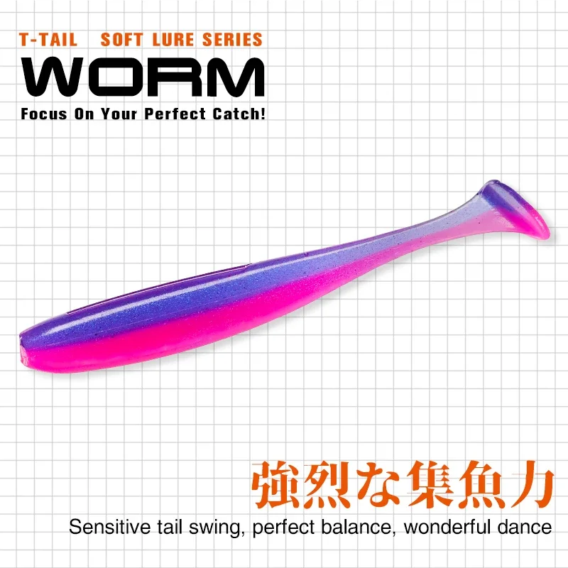 TSURINOYA, nuevo tamaño, 100mm - Fishing Lure Soft Plastic reseña y precio