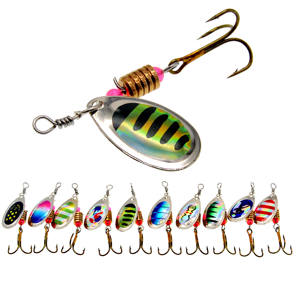 Señuelo de pesca Spinner, cuch - Fishing Lure Spinner reseña y precio