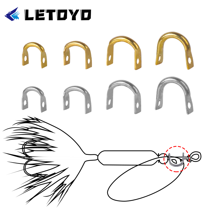 LETOYO 100 Uds. Chubias doblad - Fishing Lure Spinner reseña y precio