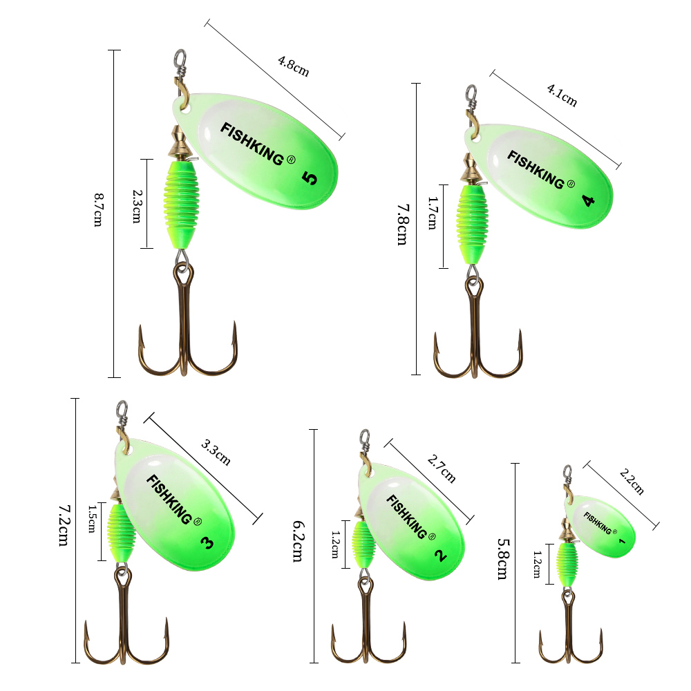 Señuelo de pesca metálico, 4g, - Fishing Lure Spinnerbait reseña y precio