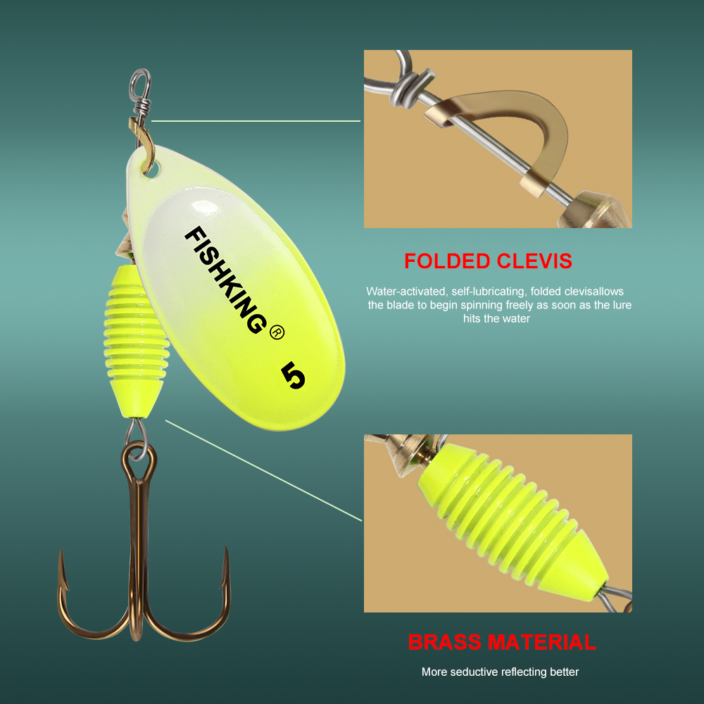 Señuelo de pesca metálico, 4g, - Fishing Lure Spinnerbait reseña y precio