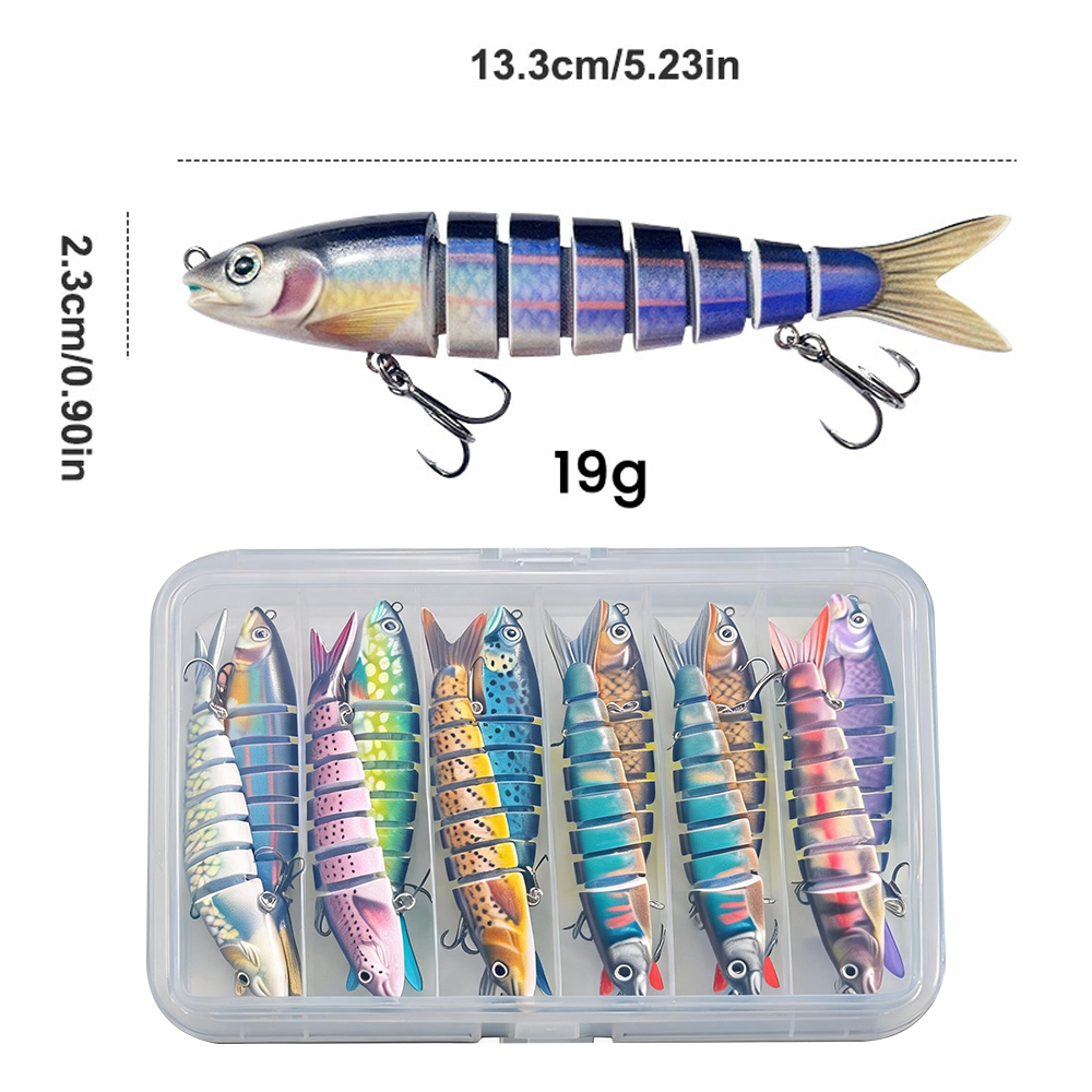 10 señuelos de pesca articulad - Fishing Lure Popper reseña y precio