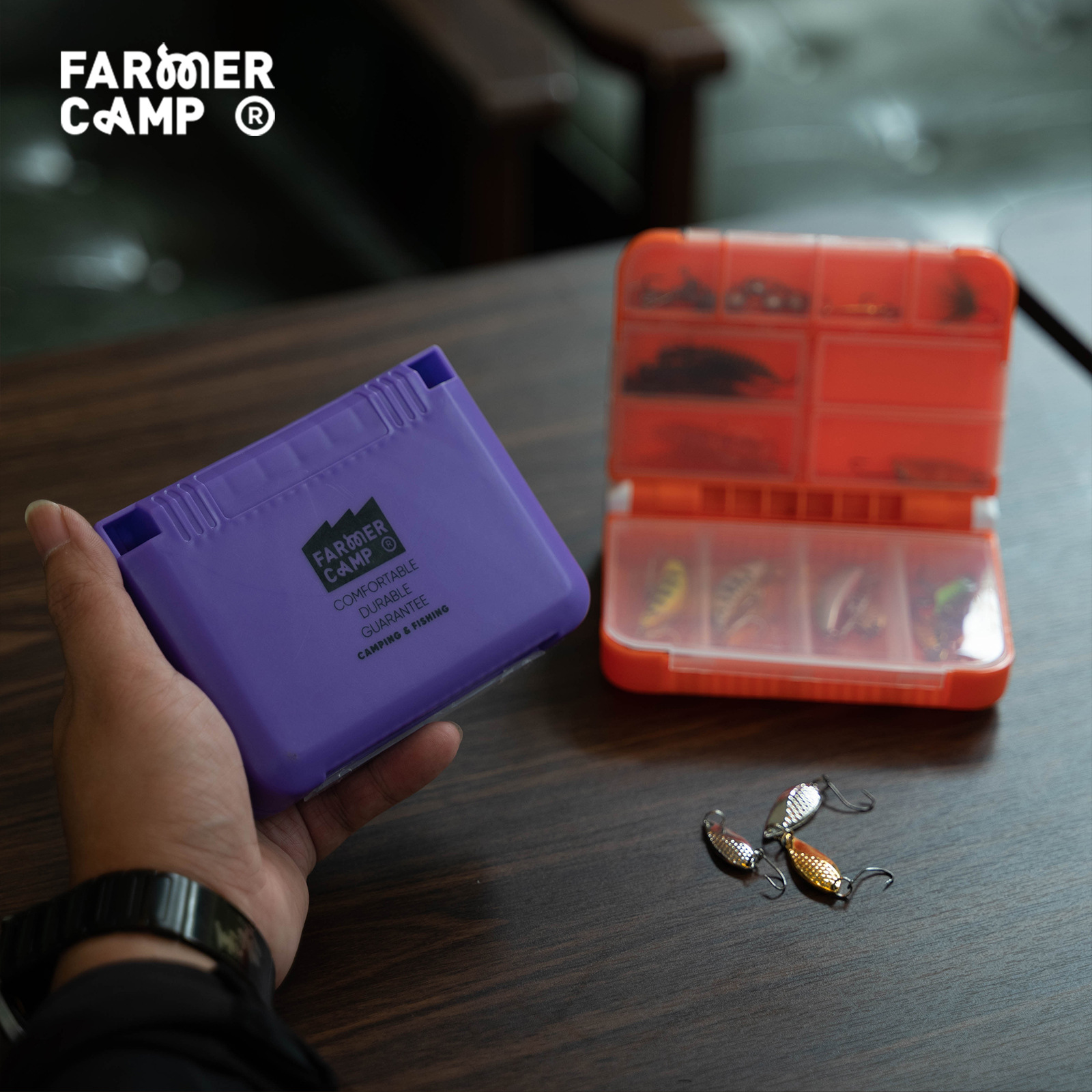 Caja de Pesca Portátil de Dobl - Fishing Lure Spoon reseña y precio