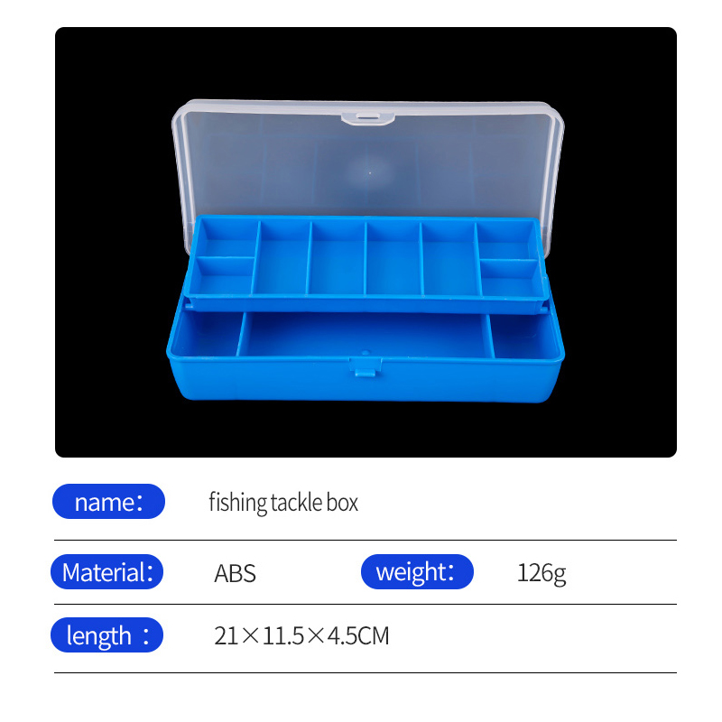 Caja de aparejos de pesca port - Fishing Lure Soft Plastic reseña y precio