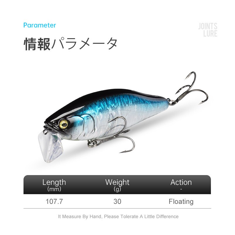 I-JACK Minnow Señuelos de Pesc - Fishing Lure Spinnerbait reseña y precio