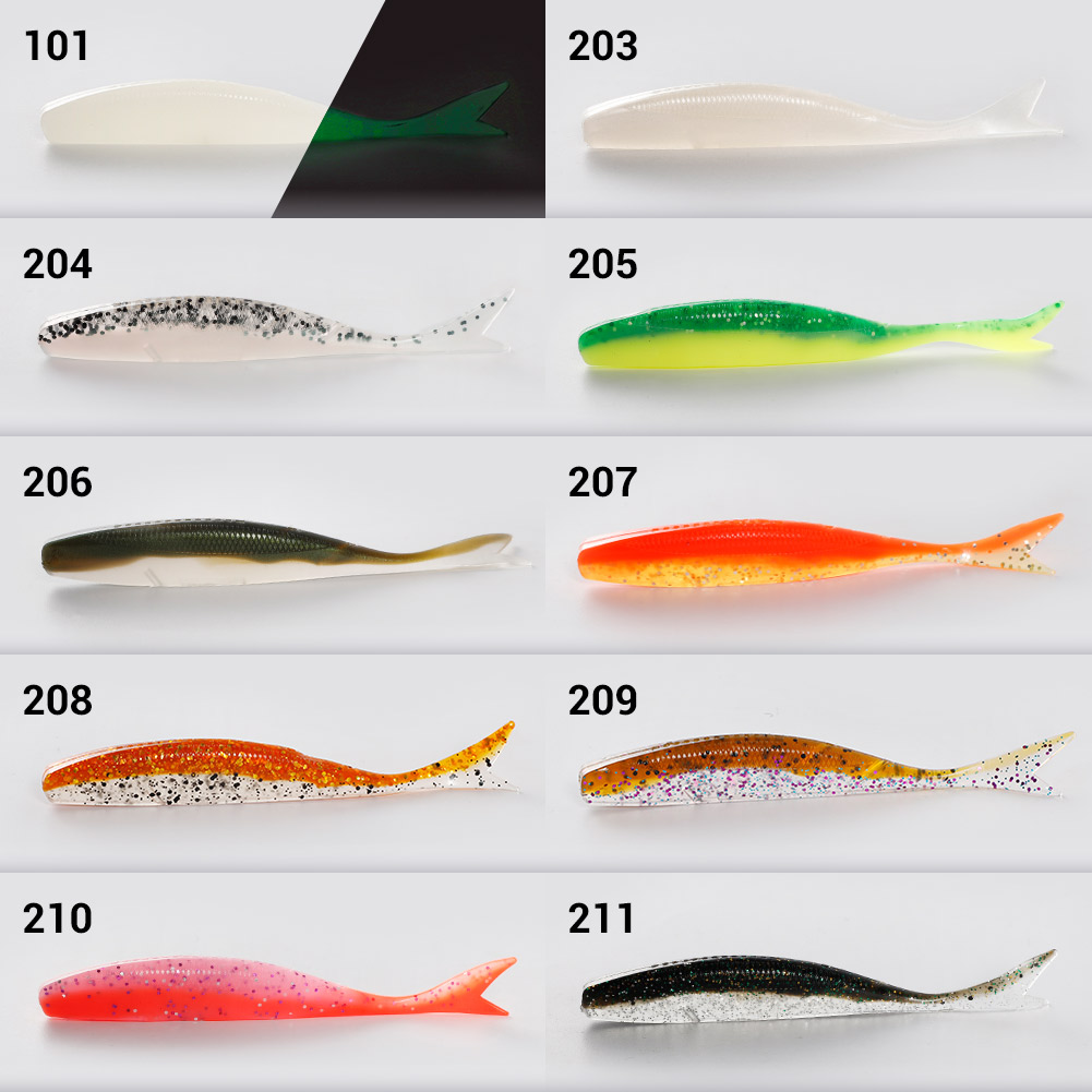 NOEBY-señuelo blando con hoja  - Fishing Lure Blade Bait reseña y precio