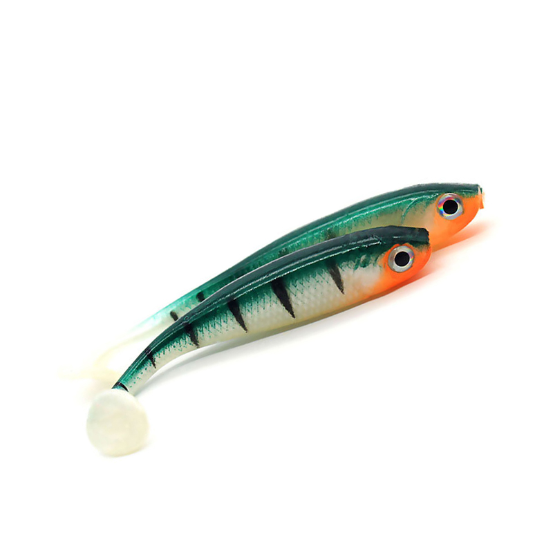 5 unids/lote cebo suave señuel - Fishing Lure Soft Plastic reseña y precio