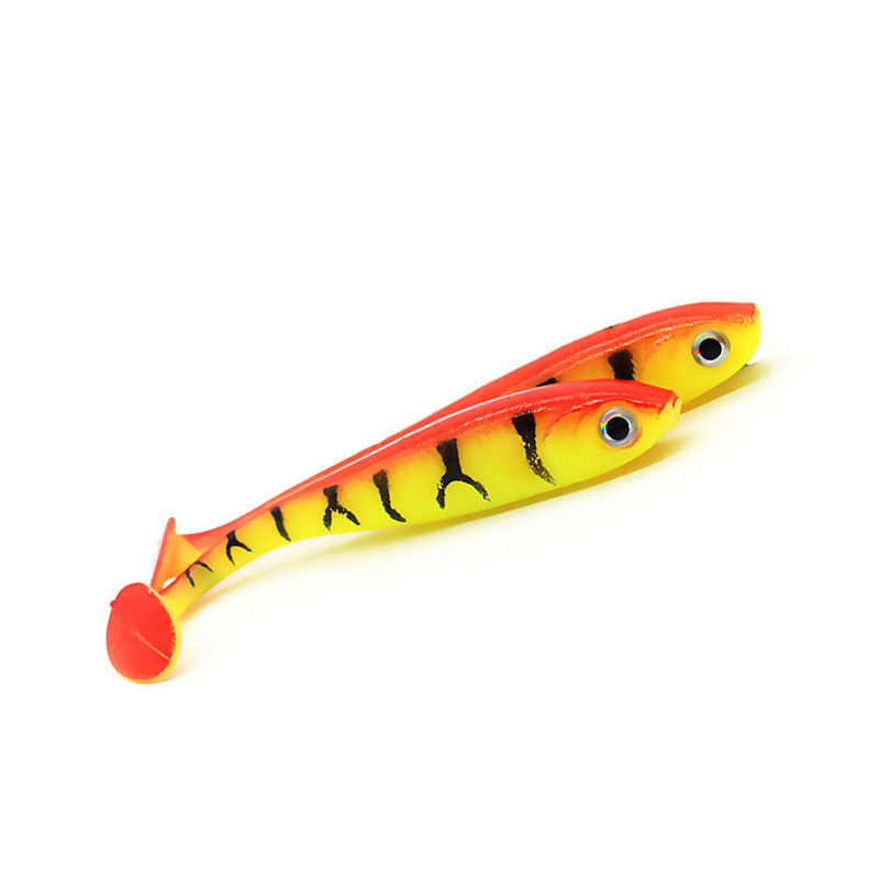 5 unids/lote cebo suave señuel - Fishing Lure Soft Plastic reseña y precio
