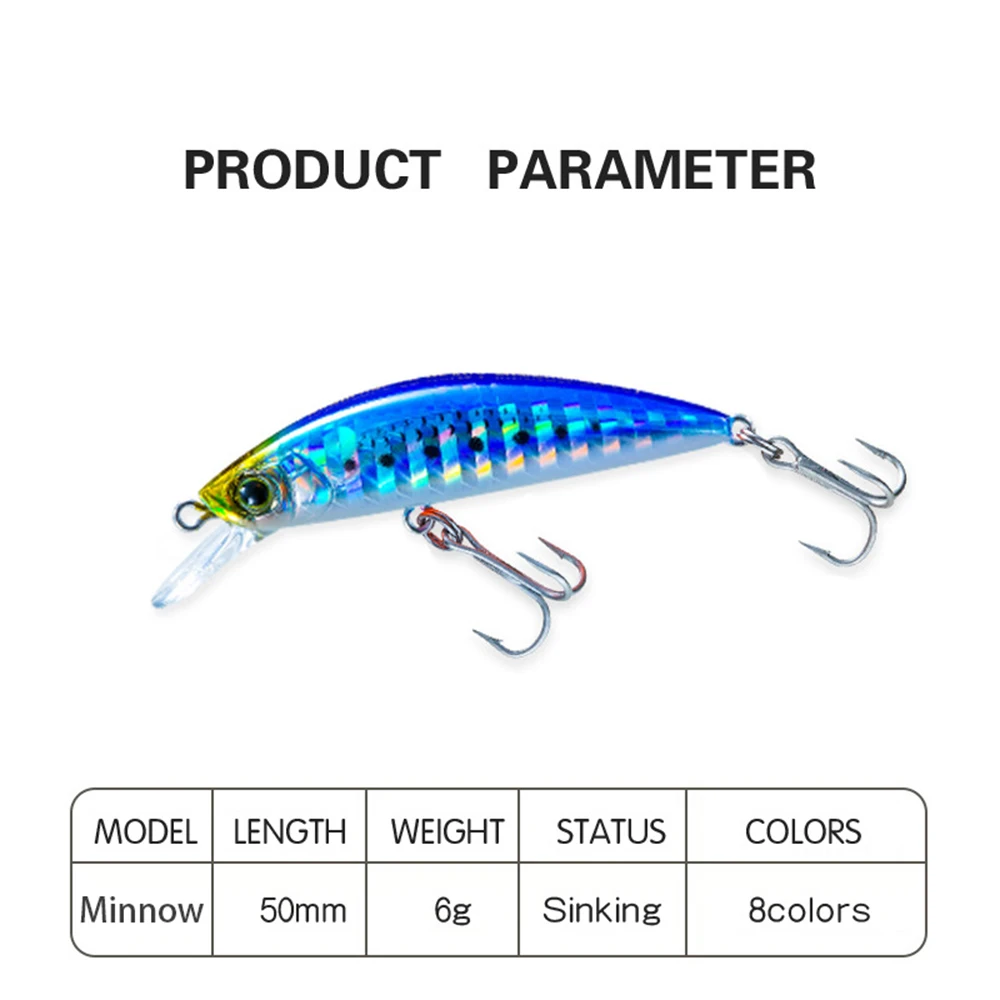 5cm 6g señuelo de pesca Hardco - Fishing Lure Jerkbait reseña y precio