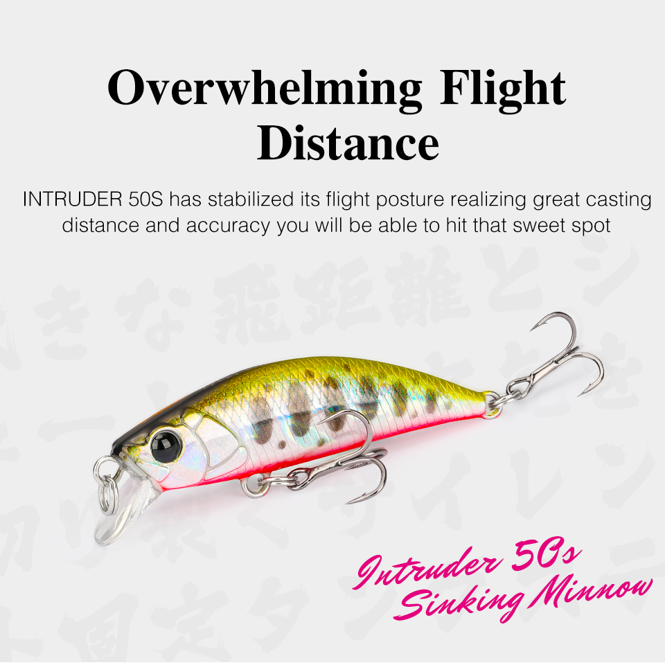 TSURINOYA 50S NUEVA COLOR 5 cm - Fishing Lure Jerkbait reseña y precio