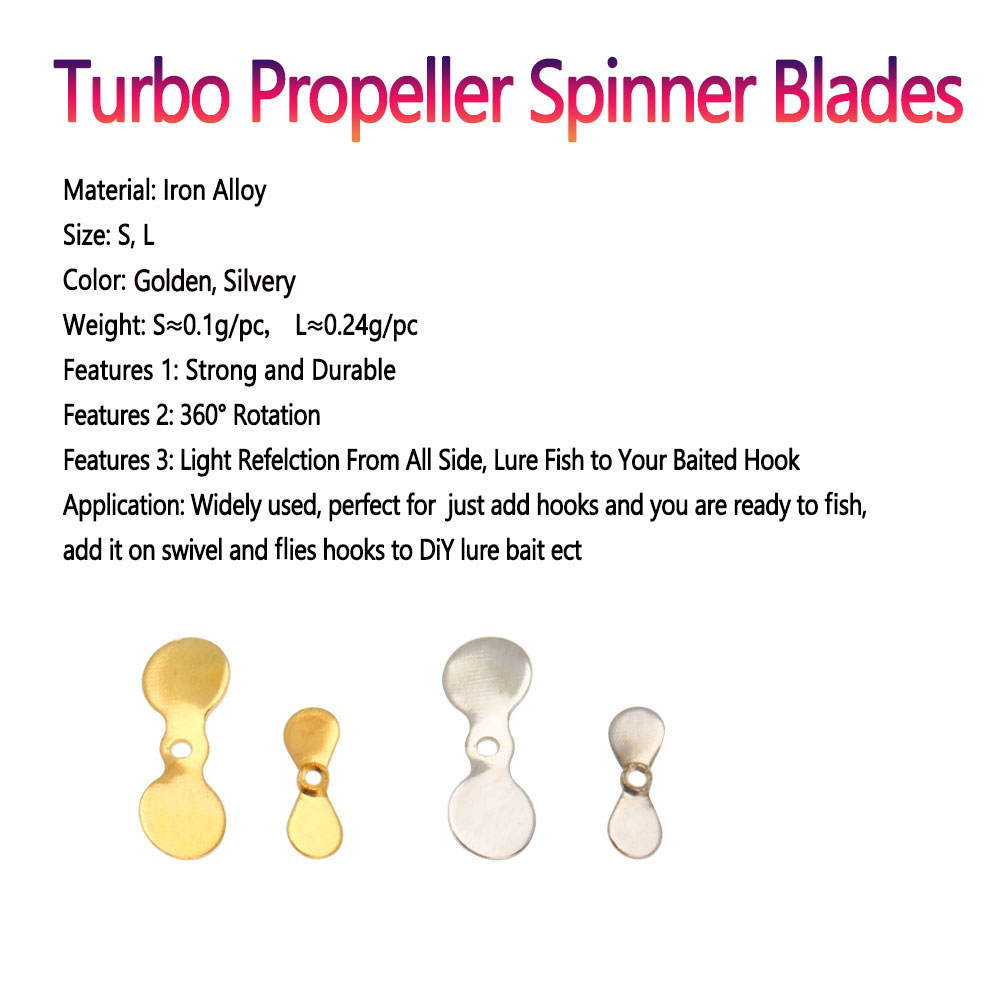 Bimoo 20 piezas S L Cuchillas  - Fishing Lure Blade Bait reseña y precio