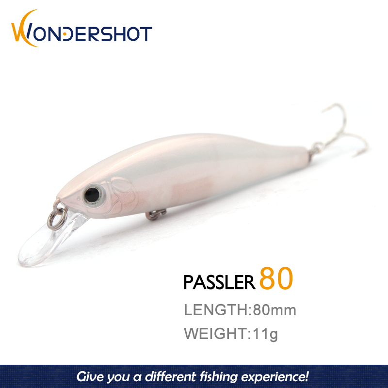 Wondershot A17 80mm 11g modelo - Fishing Lure Jerkbait reseña y precio