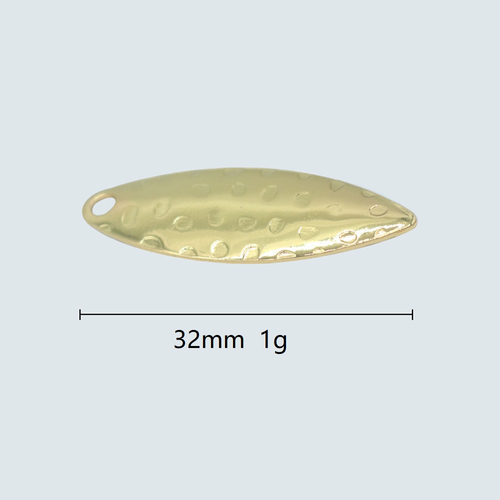 Lote de 10 unidades de hoja de - Fishing Lure Spinner reseña y precio