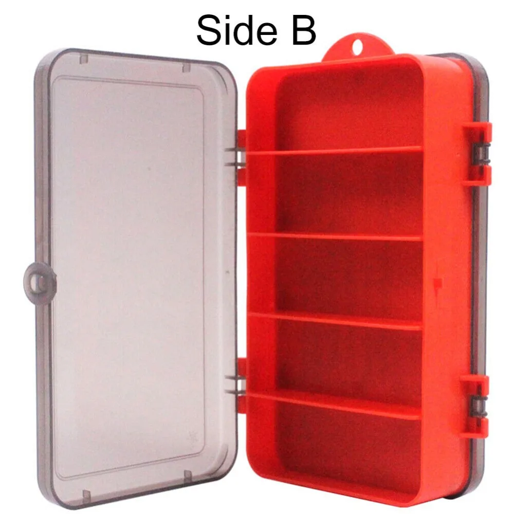 Caja de cebo portátil de doble - Fishing Lure Soft Plastic reseña y precio