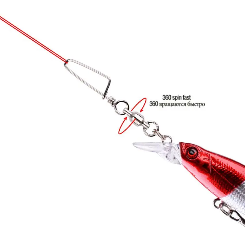 50 Uds rodamiento de bolas de  - Fishing Lure Box reseña y precio