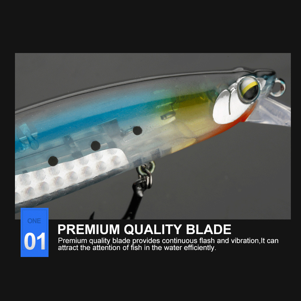 JOHNCOO-señuelo de pesca flota - Fishing Lure Blade Bait reseña y precio