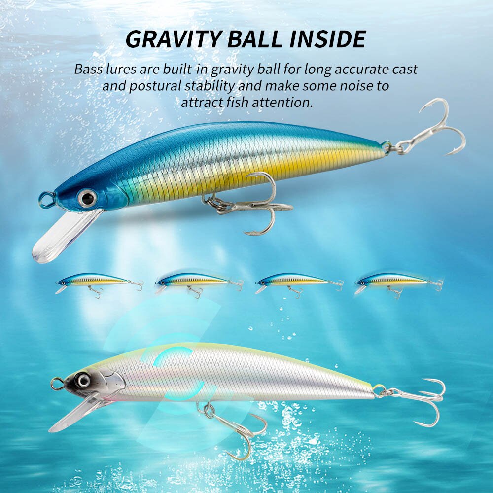 Señuelo de Pesca que se hunde, - Fishing Lure Jerkbait reseña y precio