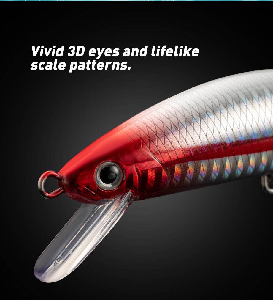 Señuelo de Pesca que se hunde, - Fishing Lure Jerkbait reseña y precio