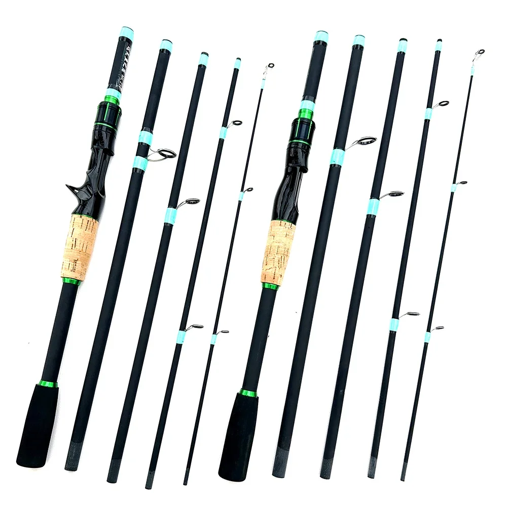 Caña de Pescar para Spinning y - Fishing Lure Jig reseña y precio