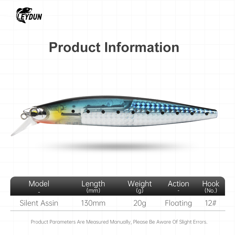 Señuelos de Pesca Flotantes LE - Fishing Lure Blade Bait reseña y precio